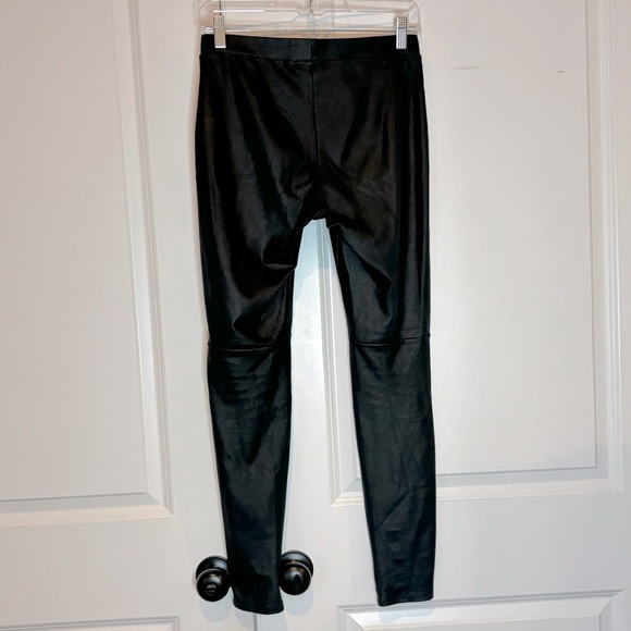 Trouve Black Faux Leather Legging XS - Picture 6 of 10